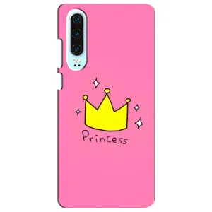 Чохол з картинкою (Стильні) Хуавей P30 - (AlphaPrint) (Princess)