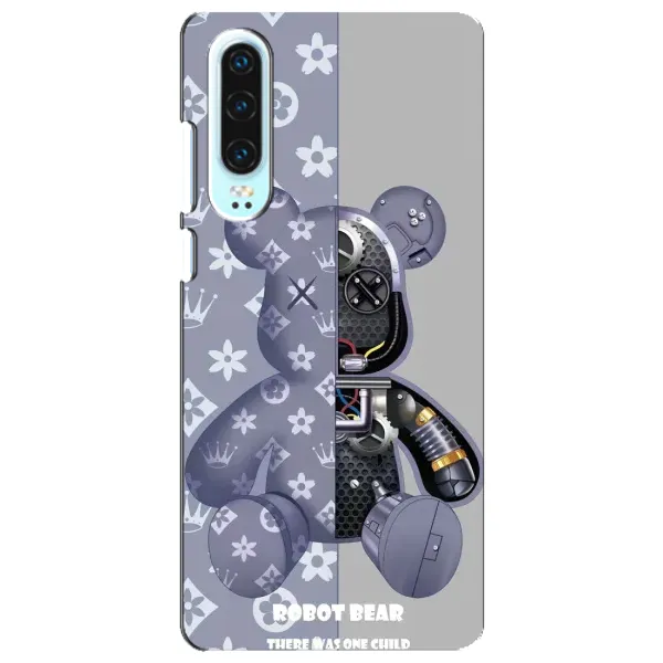 Чохол з принтом «Робот Медведик» для Huawei P30 Чохол з принтом «Робот Медведик» для Huawei P30