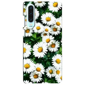 Чохол з картинкою (Стильні) Хуавей P30 - (AlphaPrint) (Ромашки)