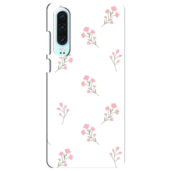 Чохол з принтом «Рожеві квіти» для Huawei P30 Чохол з принтом «Рожеві квіти» для Huawei P30