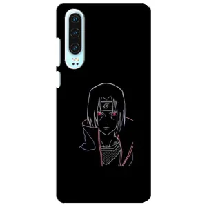 Чохли на тему: Ітачи Учіха для Huawei P30 (AlphaPrint) (силует Ітачі)