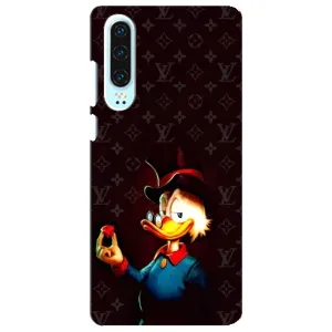 Чехли для Huawei P30 - Скрудж МакДак Louis Vuitton (PREMIUMPrint) (Скрудж з ботліантом)