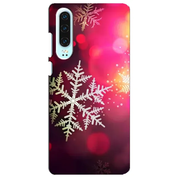 Чехол с принтом «Снежинка» для Huawei P30