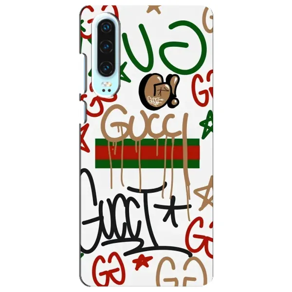Чехол с принтом «Стиль GUUCI» для Huawei P30