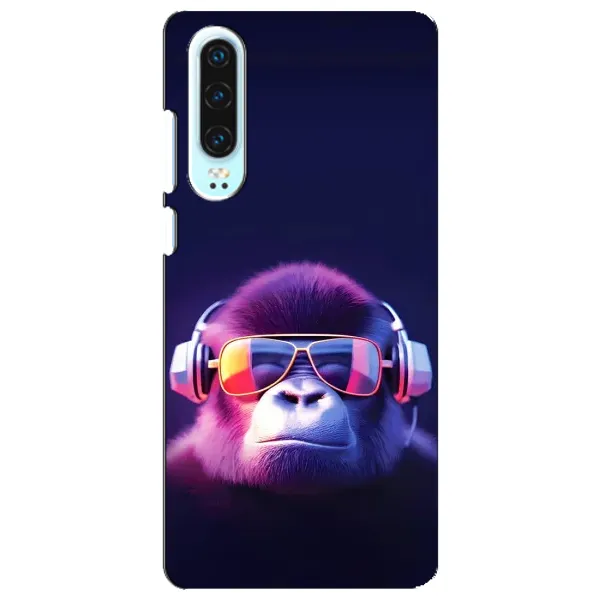 Чохол з принтом «Стильна мавпа» для Huawei P30 Чохол з принтом «Стильна мавпа» для Huawei P30