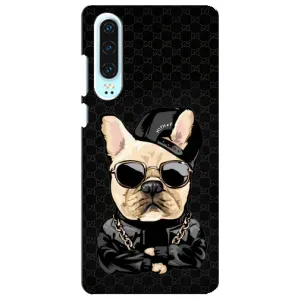 Чохли з крутими принтами для Huawei P30 - (PREMIUMPrint) (Стильна собака)