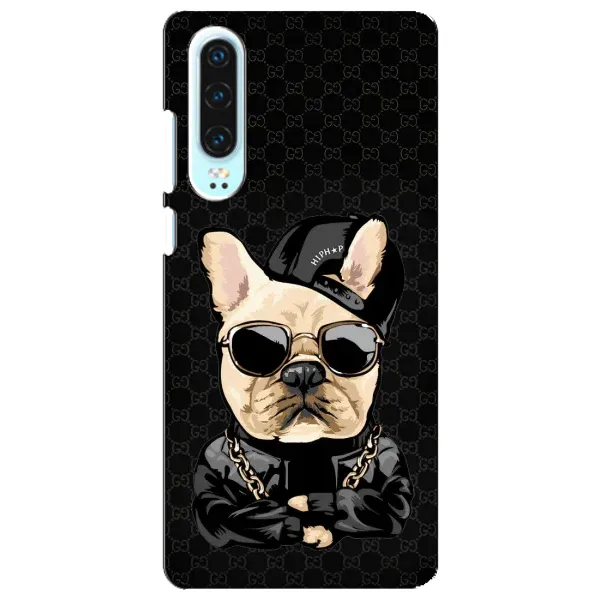 Чехол с принтом «Стильная собака» для Huawei P30