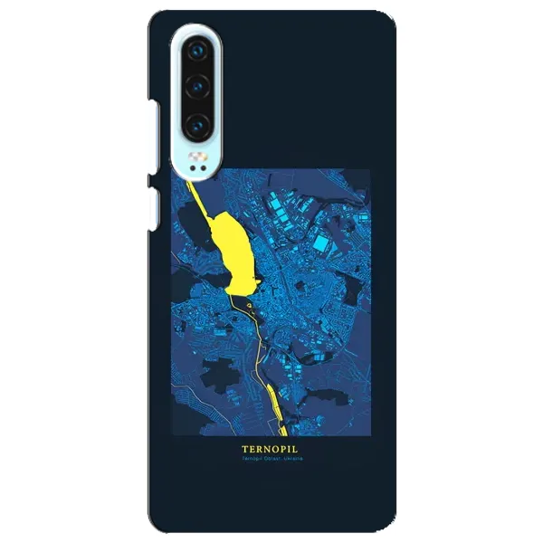 Чохол з принтом «Тернопіль» для Huawei P30