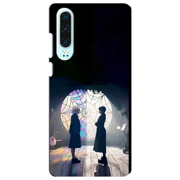 Чехол с принтом «Уэнздей и Инид» для Huawei P30