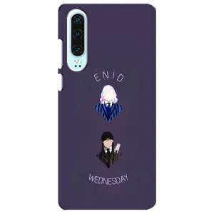 Чохли Венсдей на Huawei P30 Уенсдей (AlphaPrint) (Венздей і подруга)
