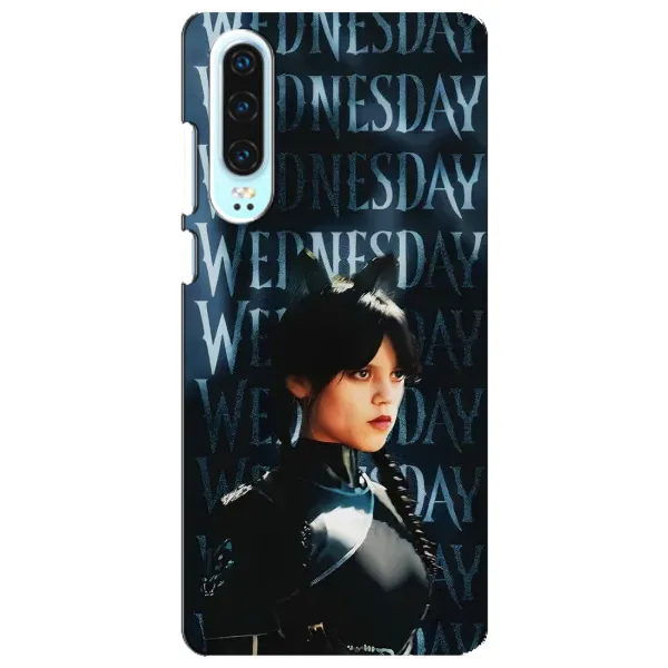 Чехол с принтом «Уэнздей кошка» для Huawei P30
