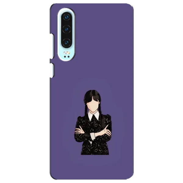 Чехол с принтом «Уэнздей в черном» для Huawei P30