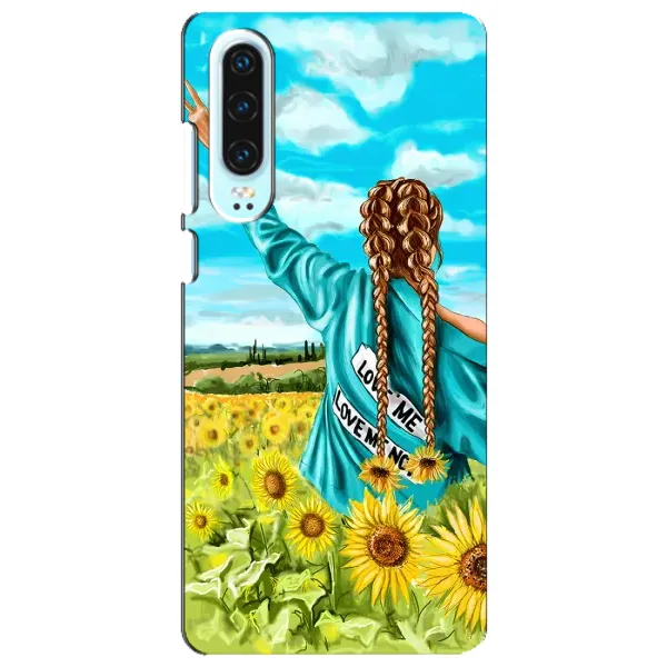 Чехол с принтом «Украиночка» для Huawei P30 Чехол с принтом «Украиночка» для Huawei P30