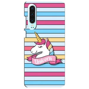 Чохол для Хуавей P30 - (Єдинорожки - Новинки) (AlphaPrint) (Unicorn)
