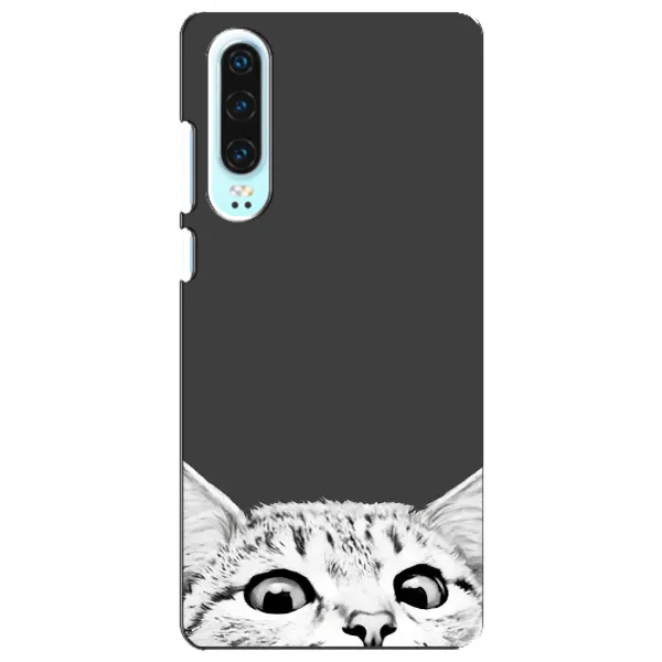 Чехол с принтом «Выглядывает кот» для Huawei P30