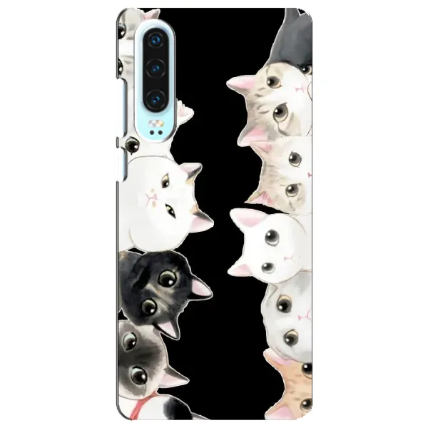 Чехол с принтом «Взгляд котов» для Huawei P30