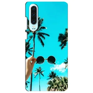 Силіконовий чохол з КАРТИНКАМИ літо для Huawei P30 (AlphaPrint) (Погляд літо)