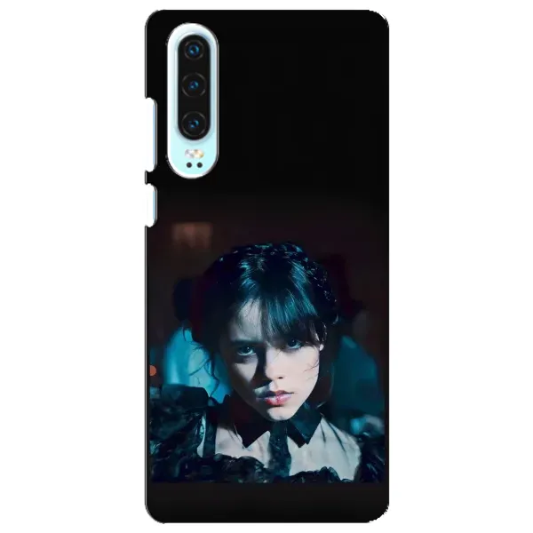 Чехол с принтом «взгляд Уэнздей» для Huawei P30