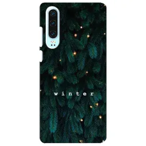 Новорічні, Святкові Чохли для Huawei P30 - 2024 год (Winter)