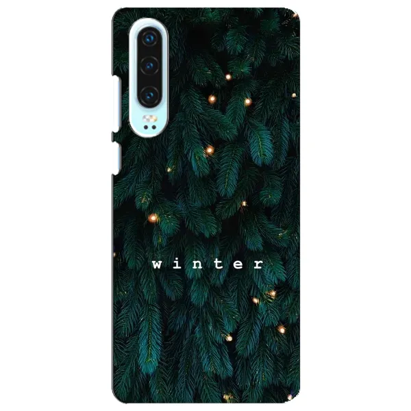 Чехол с принтом «Winter» для Huawei P30