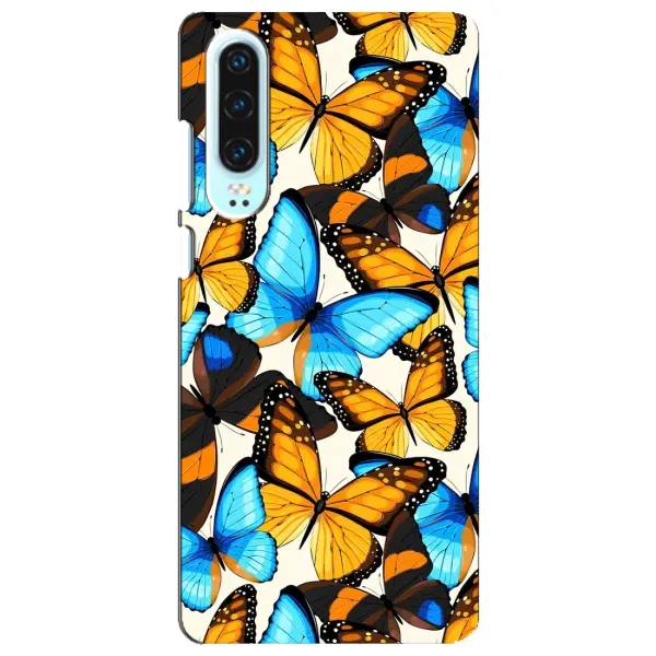 Чехол с принтом «Яркие бабочки» для Huawei P30