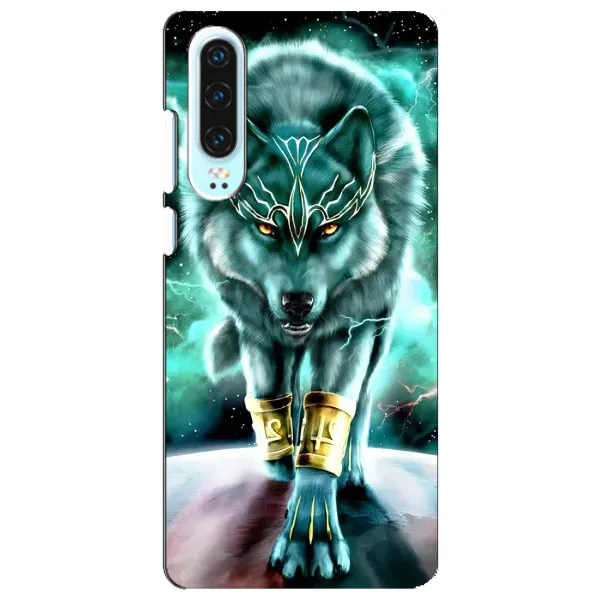 Чехол с принтом «Яркий волк» для Huawei P30 Чехол с принтом «Яркий волк» для Huawei P30