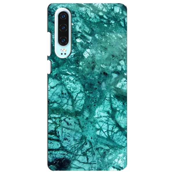 Чехол с принтом «Зеленый мрамор» для Huawei P30 Чехол с принтом «Зеленый мрамор» для Huawei P30