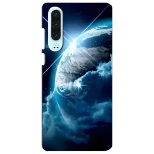 Космічні Чохли для Хуавей P30 (VPrint) (Земля з космоса)