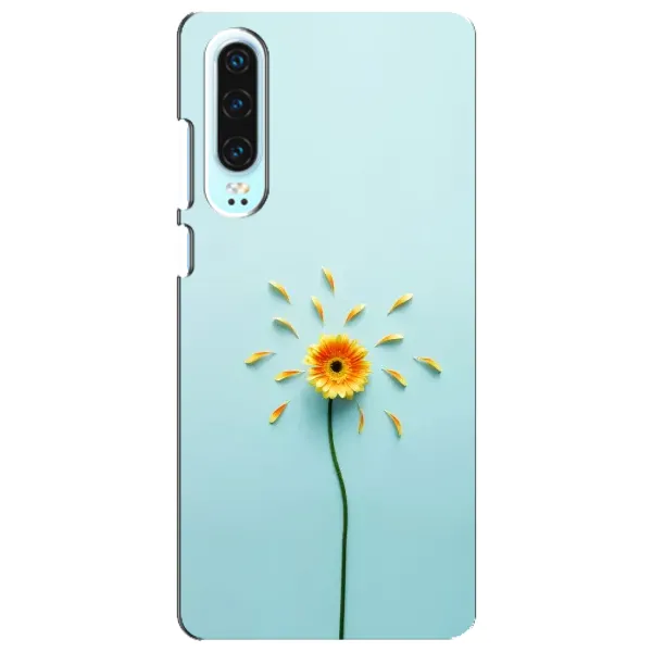 Чехол с принтом «Желтый цветок» для Huawei P30