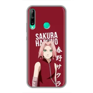Чехлы Персонажи Аниме Наруто для Huawei P40 Lite e (AlphaPrint) (Аниме Сакура)