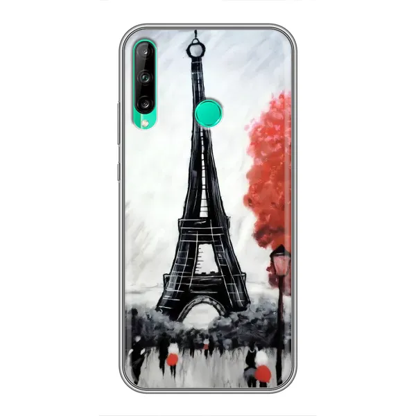 Чохол з принтом «Вежа в Парижі» для Huawei P40 Lite e Чохол з принтом «Вежа в Парижі» для Huawei P40 Lite e