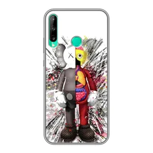 Чехлы для Huawei P40 Lite e - Bearbrick Louis Vuitton (PREMIUMPrint) (Беарбрик)