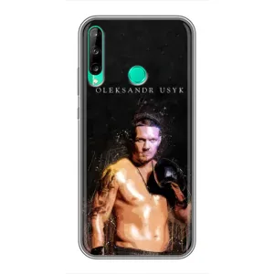 Чехол с картинкой Александр Усик для Huawei P40 Lite e (Боксер Александр Усик)