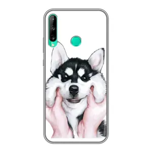 Чехлы с собаками для Huawei P40 Lite e (VPrint) (Довольный Хаски)