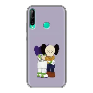Чехлы для Huawei P40 Lite e - Bearbrick Louis Vuitton (PREMIUMPrint) (Дружба Беарбрик)