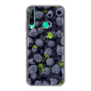 Чехлы с Фруктами для Huawei P40 Lite e (VPrint) (Ежевика)