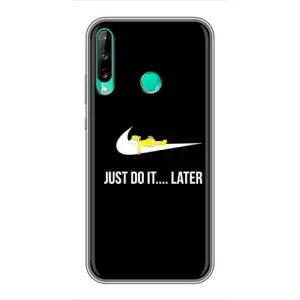 Чехол с Симпсонами для Huawei P40 Lite e (VPrint) (Гомер Later)