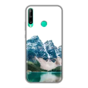 Силиконовый чехол с КАРТИНКАМИ лето для Huawei P40 Lite e (AlphaPrint) (Гори)