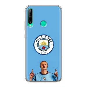 Чехлы с футболистом Ерлинг Холанд для Huawei P40 Lite e (AlphaPrint) (Холанд Манчестер Сити)