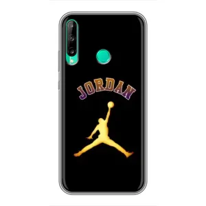 Чехлы для Huawei P40 Lite e - с картинкой JORDAN (AlphaPrint) (Jordan Gold)