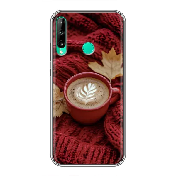 Чехол с принтом «Кофе на пледе» для Huawei P40 Lite e