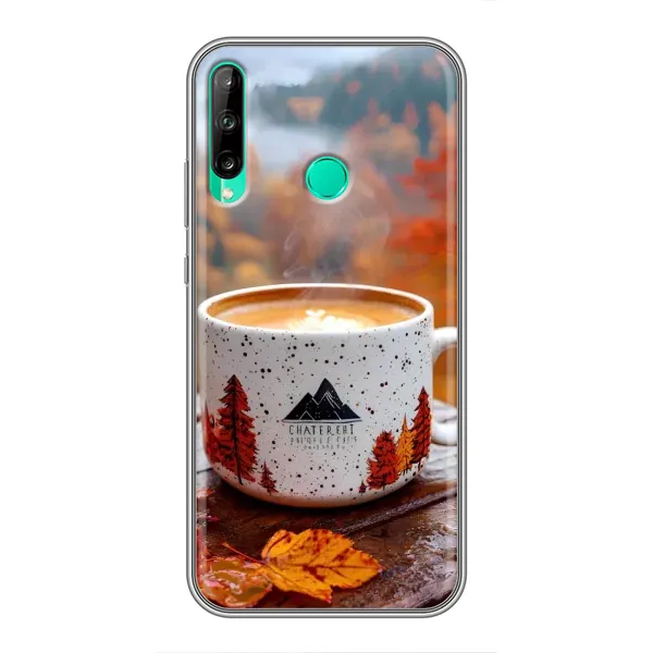 Чехол с принтом «Кофе на природе» для Huawei P40 Lite e
