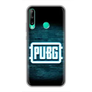 Чехол PUBG для Хуавей P40 Лайт е (AlphaPrint) (Лого PUBG)