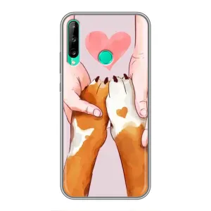 Чехлы с собаками для Huawei P40 Lite e (VPrint) (Любовь к собакам)