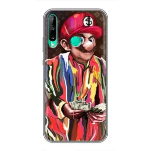 Брендновые Чехлы для Huawei P40 Lite e - (PREMIUMPrint) (Mario LV)