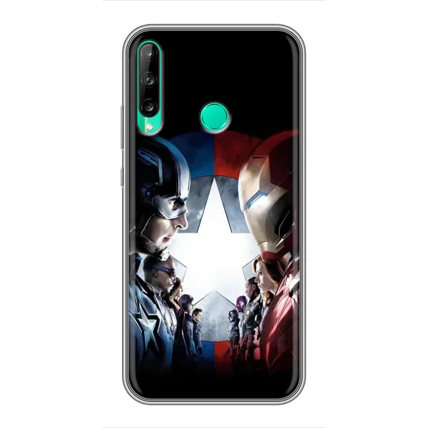 Чохол з принтом «Марвел стайл» для Huawei P40 Lite e