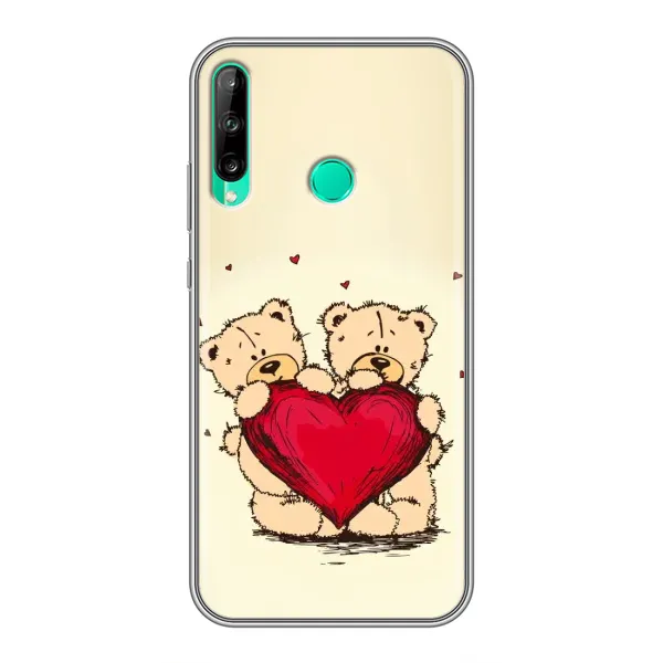 Чохол з принтом «Медвежата» для Huawei P40 Lite e
