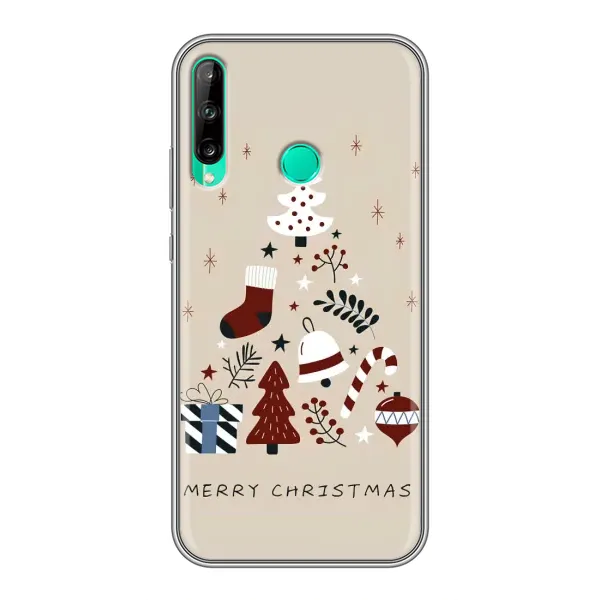Чохол з принтом «Merry Christmas» для Huawei P40 Lite e