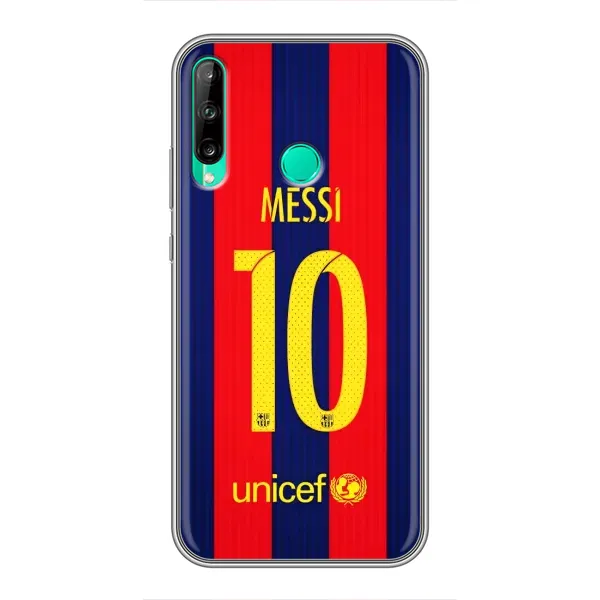 Чохол з принтом «Messi Barca 10» для Huawei P40 Lite e