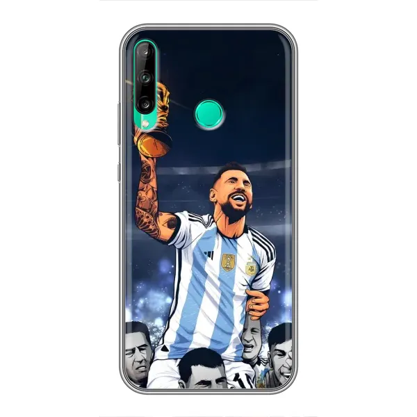 Чохол з принтом «Мессі з кубком» для Huawei P40 Lite e Чохол з принтом «Мессі з кубком» для Huawei P40 Lite e